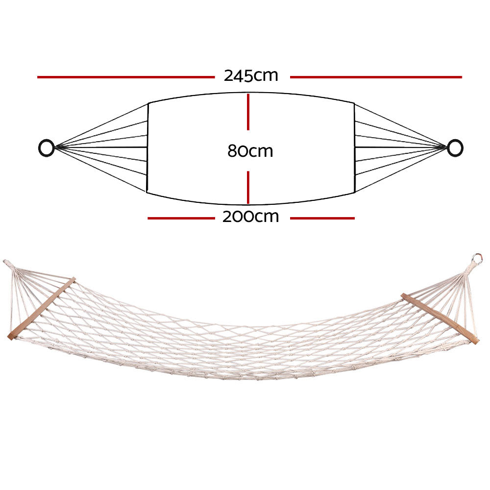 Swing Hammock Bed HM BAR MES S CR 01