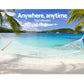 Swing hammock bed with bar mes hm cr