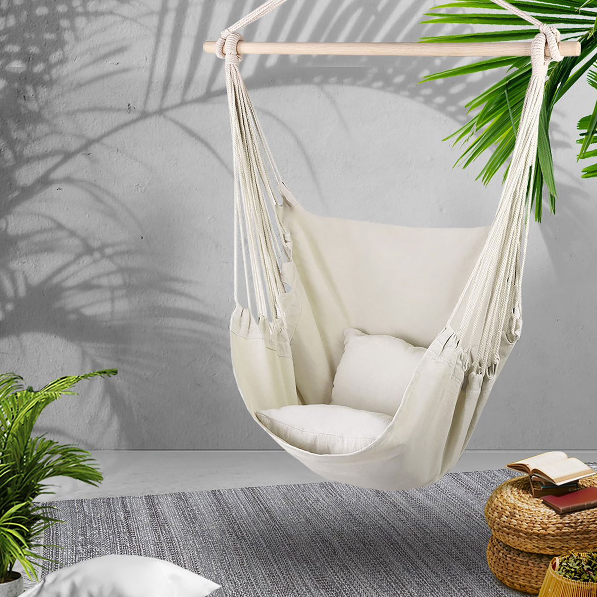 Hammock Swing Chair - Cream