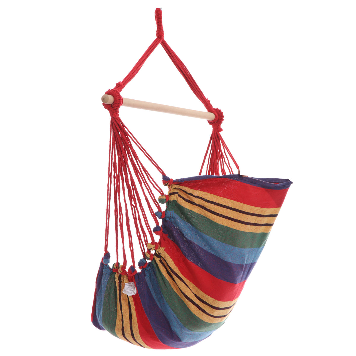 Hammock Swing Chair with Cushion - Multi-colour