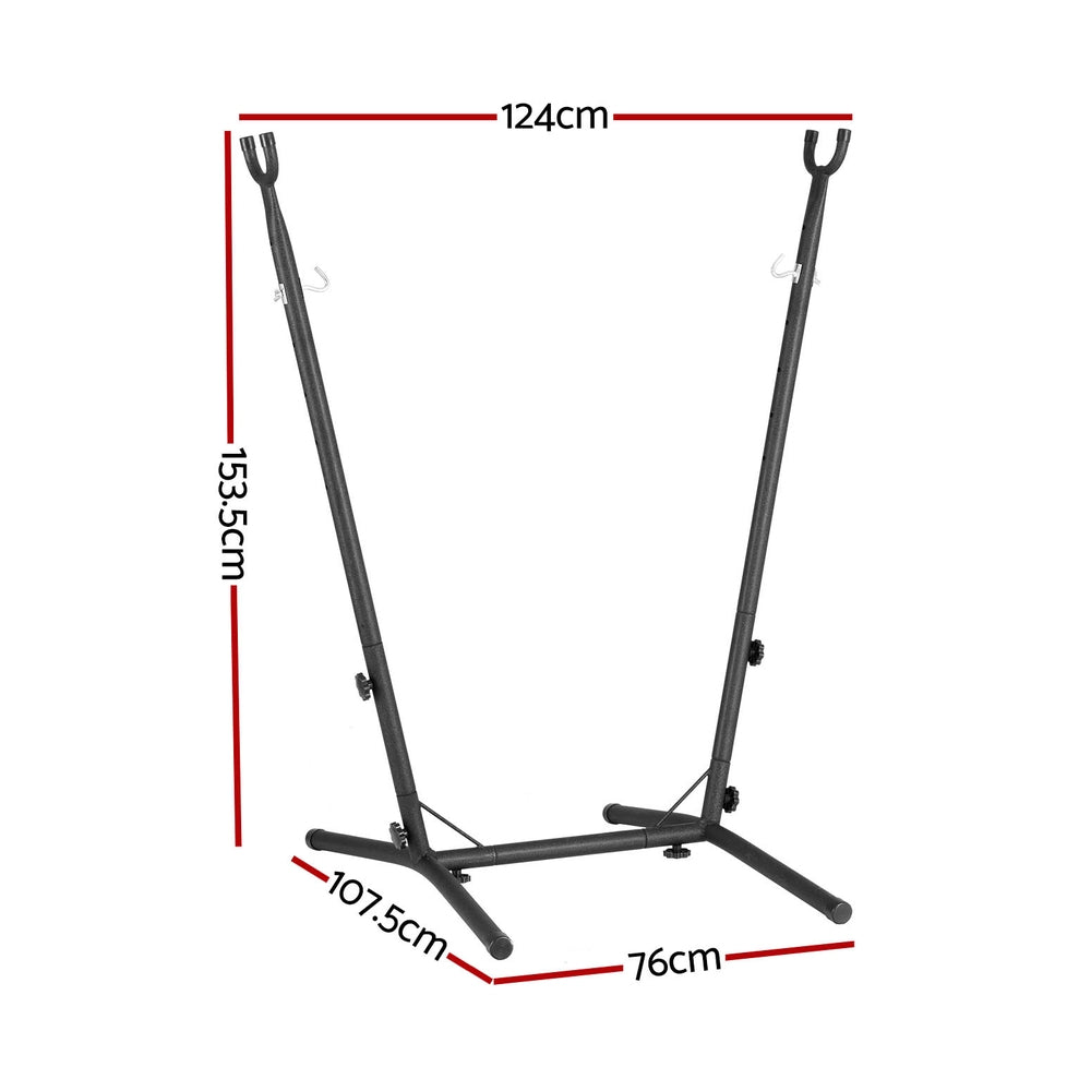 Hammock Chair Stand Metal Frame Black