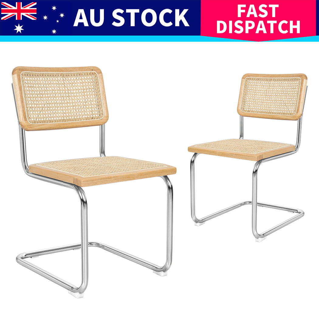 Levede 8x Rattan Chair Dining Chairs