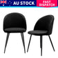 Levede 8x Dining Chairs Kitchen Cafe Black
