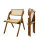 Levede 8X Foldable Rattan Dining Chairs