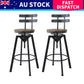Levede 4x Bar Stool Industrial Adjustable