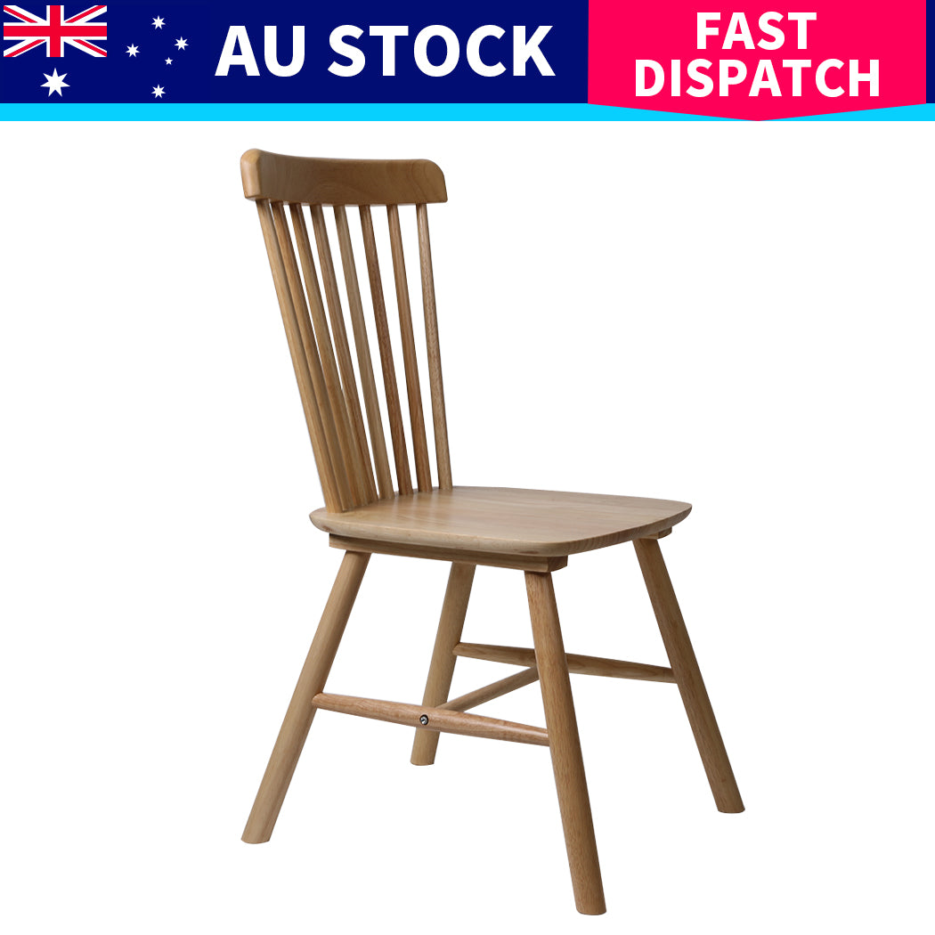 Levede 8x Dining Chairs Kitchen Windor Oak