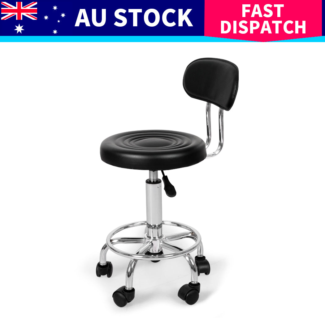 Levede 2x Salon Stool Swivel Bar Stools