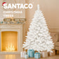 Santaco 1.5M 380 Tips White Christmas Tree