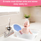 Blue Baby Bath With Backrest & Bum Bump Support