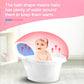 Blue Baby Bath With Backrest & Bum Bump Support