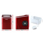 Portable Ice Cube Maker Machine 2L Home Bar Benchtop Easy Quick - Red
