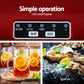 Portable Ice Cube Maker Machine 2L Home Bar Benchtop Easy Quick - Red