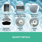 Ice Cube Maker & Water Dispenser 2L Portable - Silver