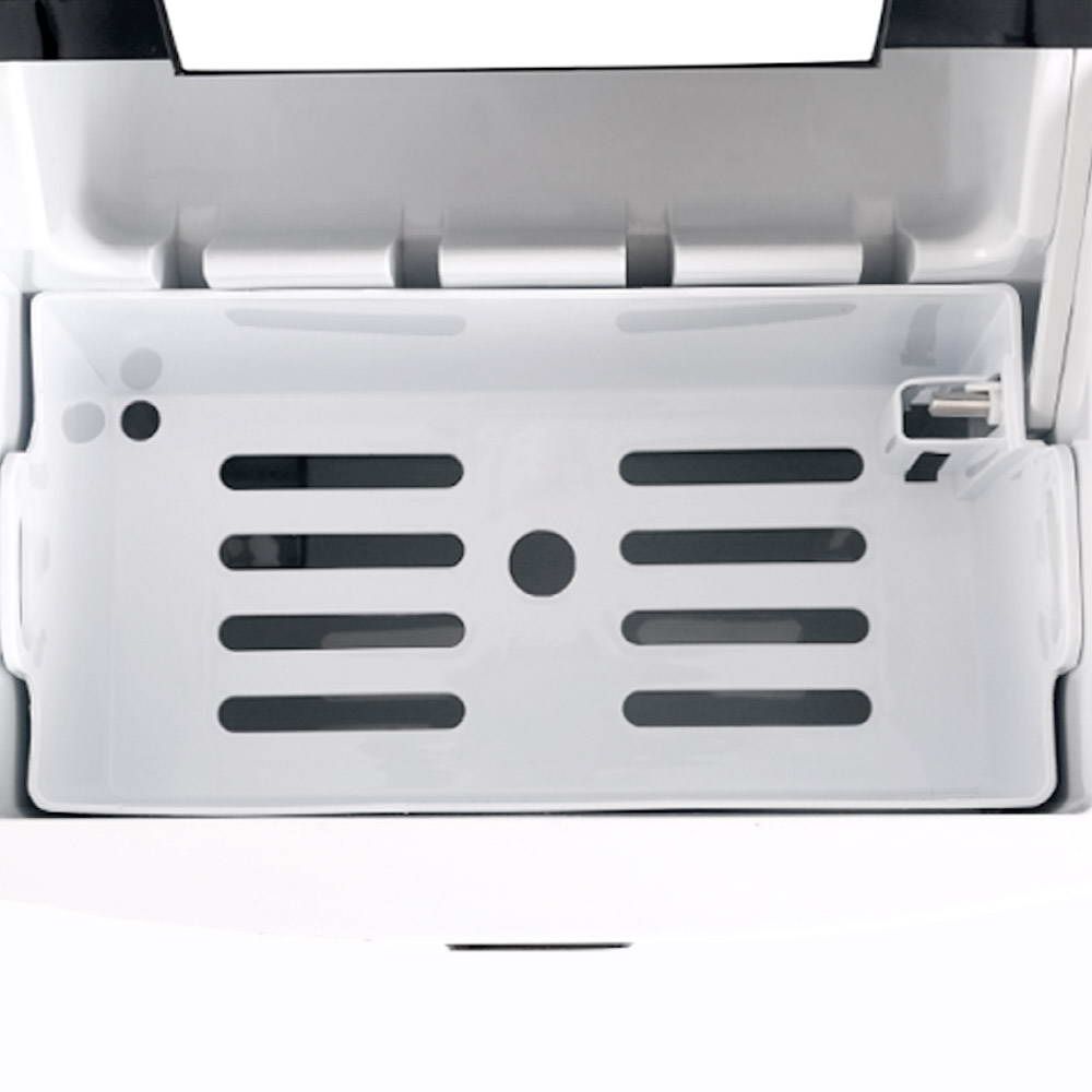 Portable Ice Cube Maker 3.2L, Stainless Steel