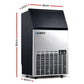Commercial Ice Cube Maker Stainless Steel