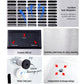 Commercial Ice Cube Maker Stainless Steel