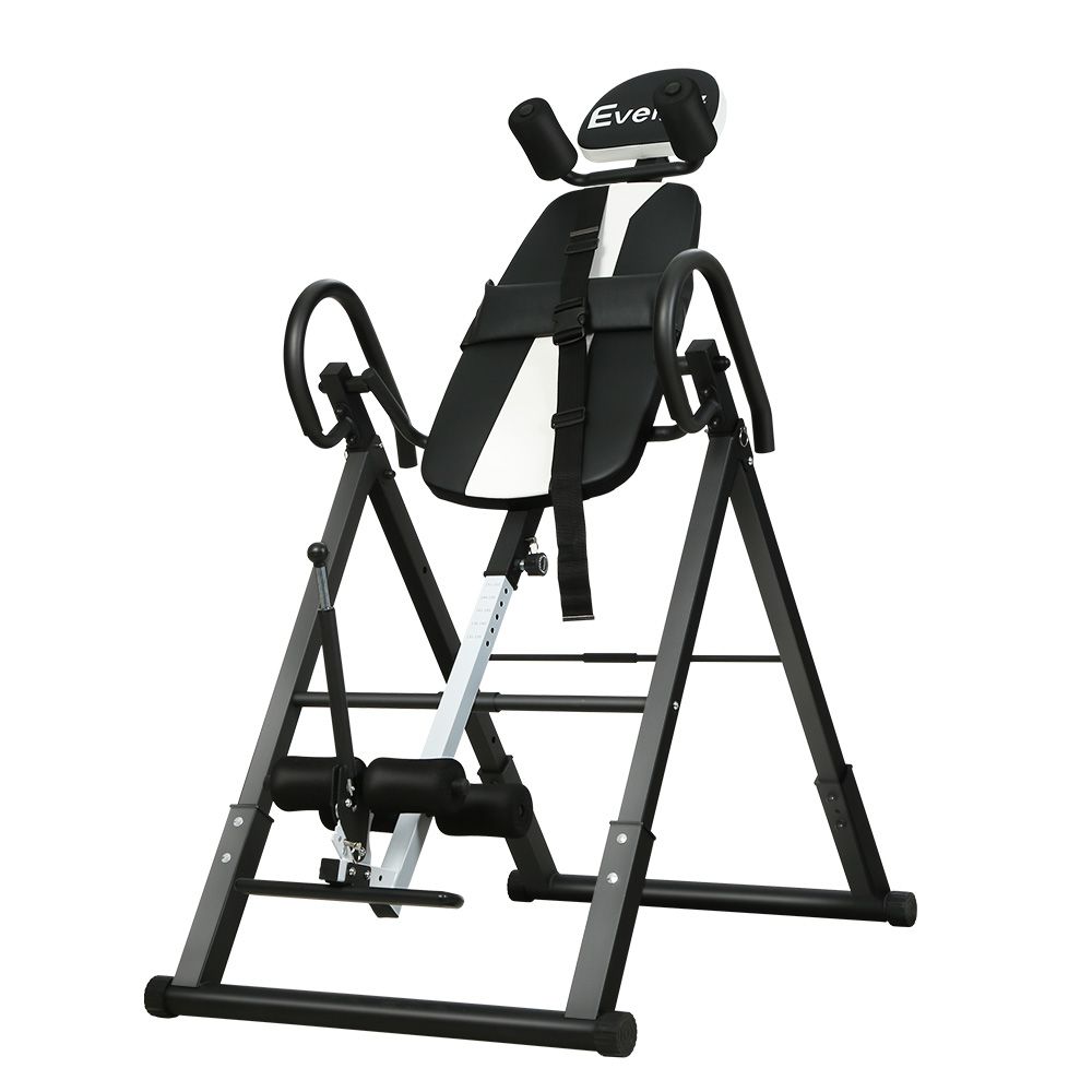 Inversion Table Gravity Exercise Inverter Back Stretcher Gym Grey Ivt