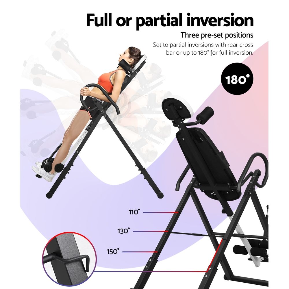 Inversion Table Gravity Exercise Inverter Back Stretcher Gym Ivt