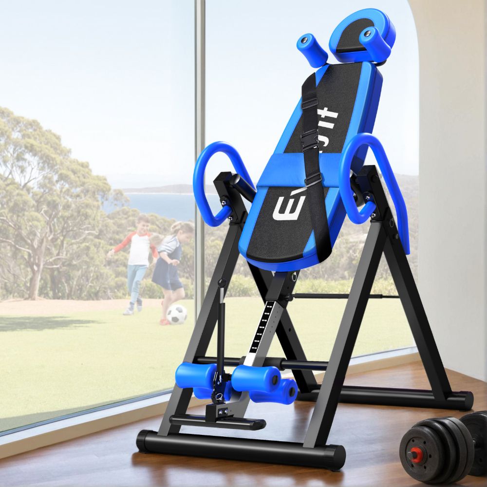 Gravity Inversion Table Foldable Stretcher Inverter Home Gym Fitness