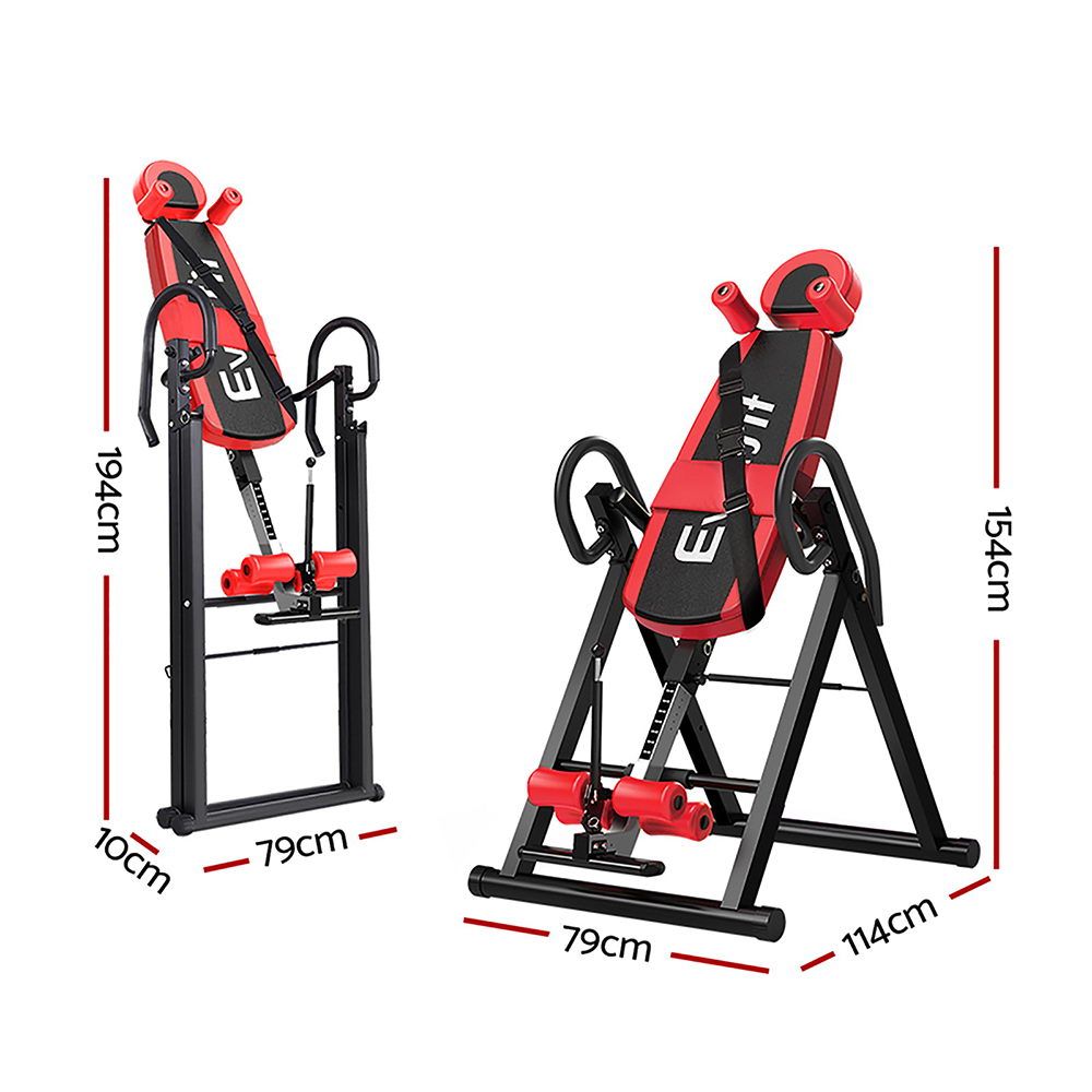 Inversion Table Gravity Stretcher Inverter Foldable Fitness Gym