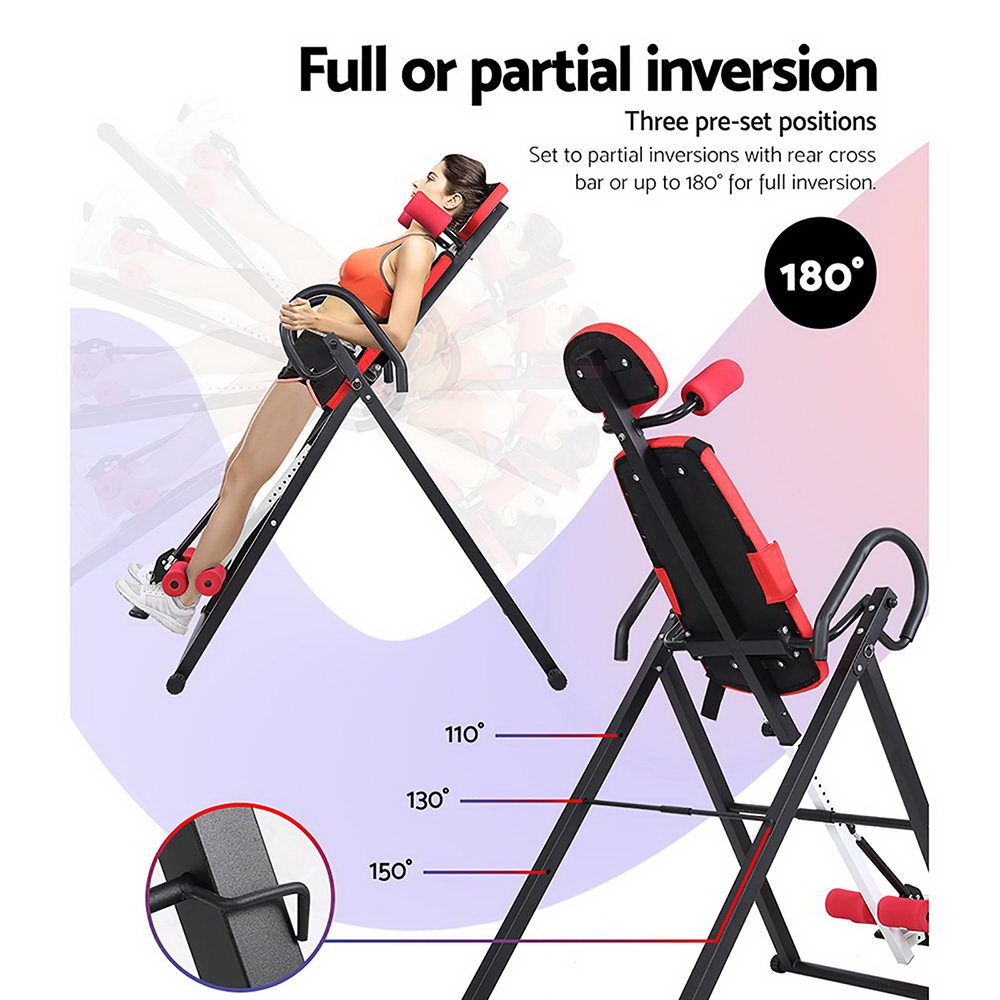 Stretcher Inverter Foldable Fitness Gym Ivt Inversion Table Gravity