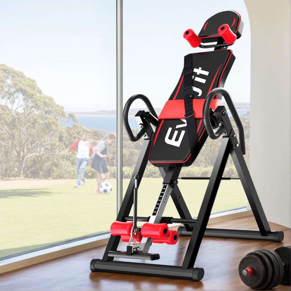 Inversion Table Gravity Stretcher Inverter Foldable Fitness Gym IVT