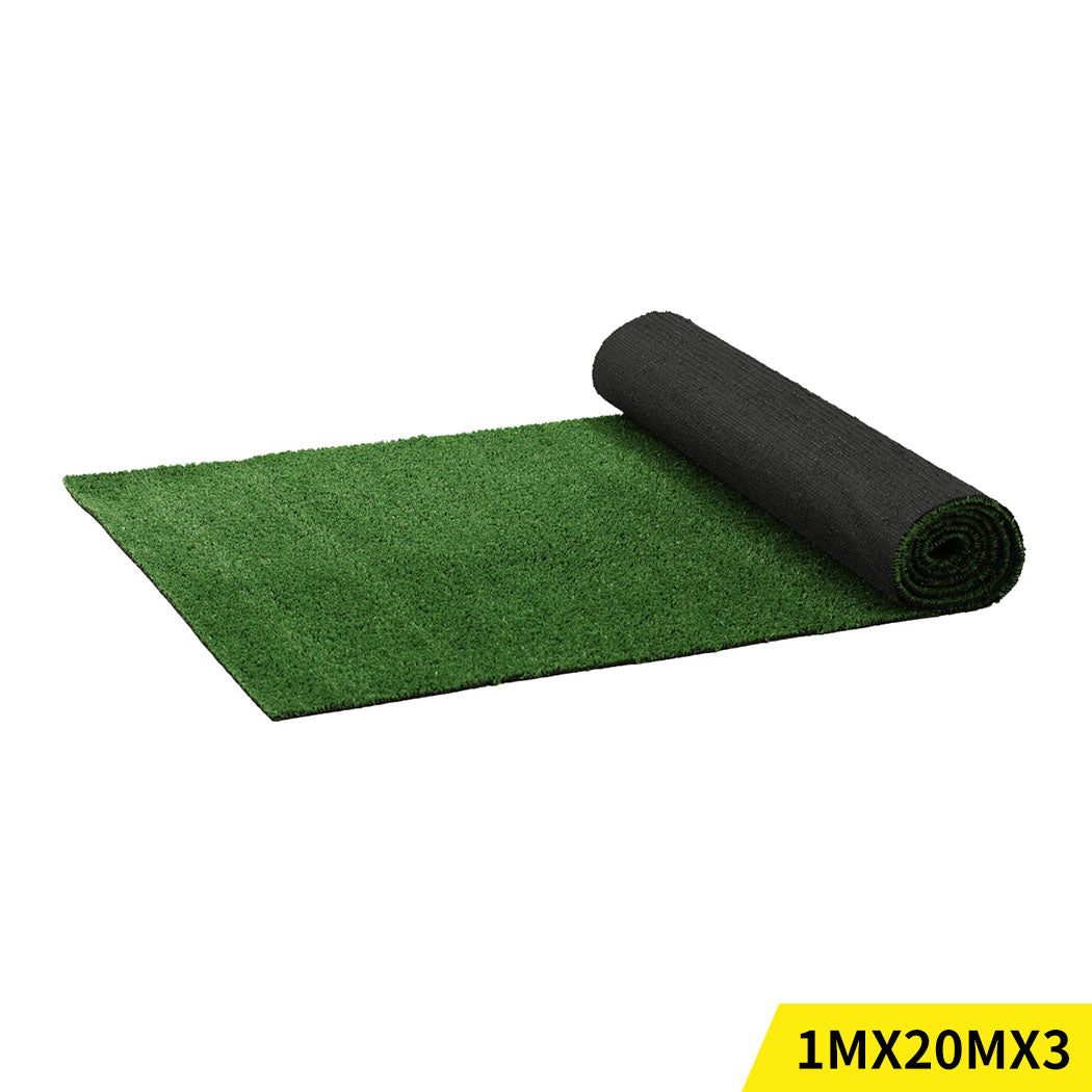 Marlow Artificial Grass Synthetic Turf 1x20mX3 60SQM