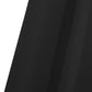 2x Blockout Curtains Panels 3 Layers Black
