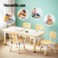 1 Table 4 Chairs Set Graffiti Ktc Gra