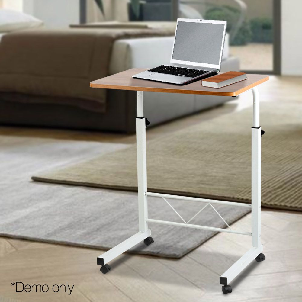 Laptop Table Desk Portable - Light Wood