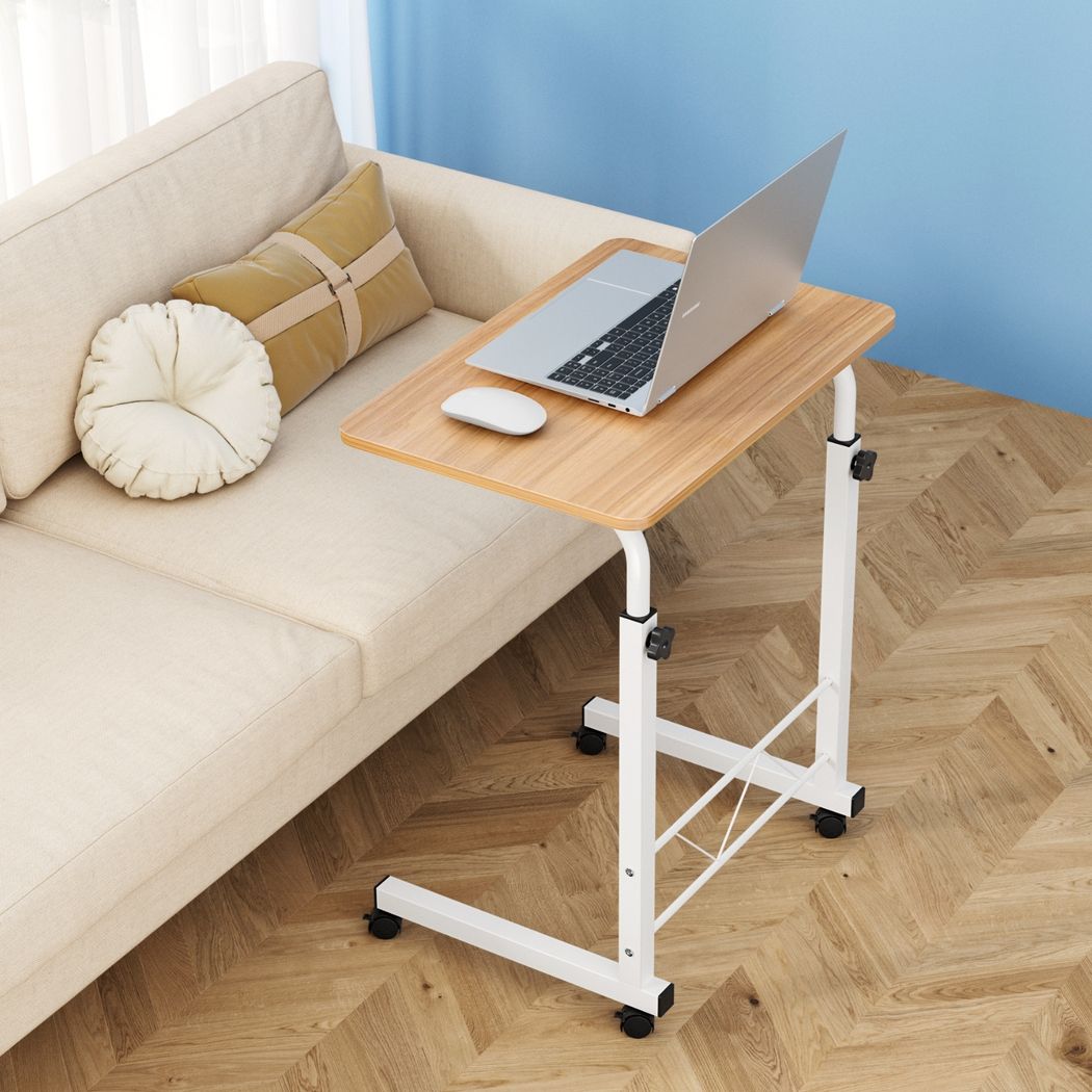 Laptop Table Desk Portable - Light Wood