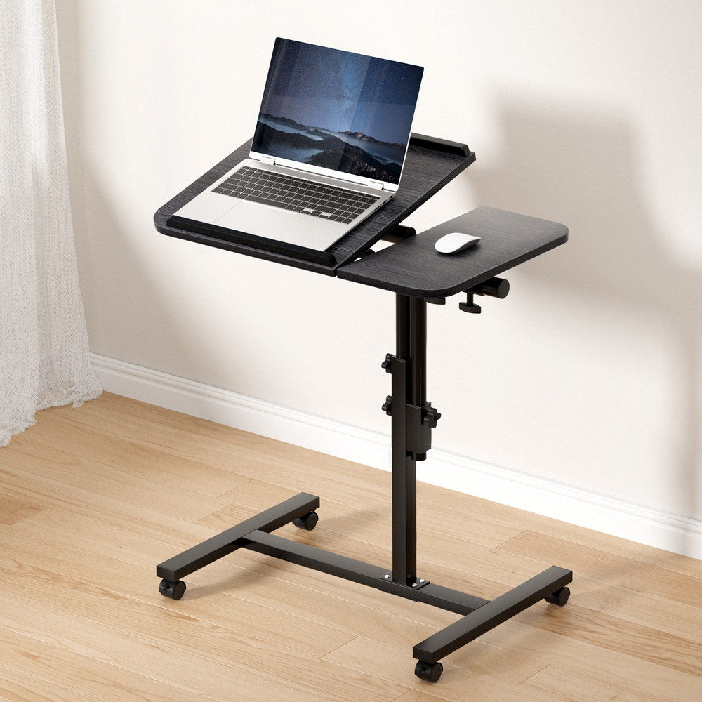Computer Stand Adjustable with Cooler Fan Black rotating