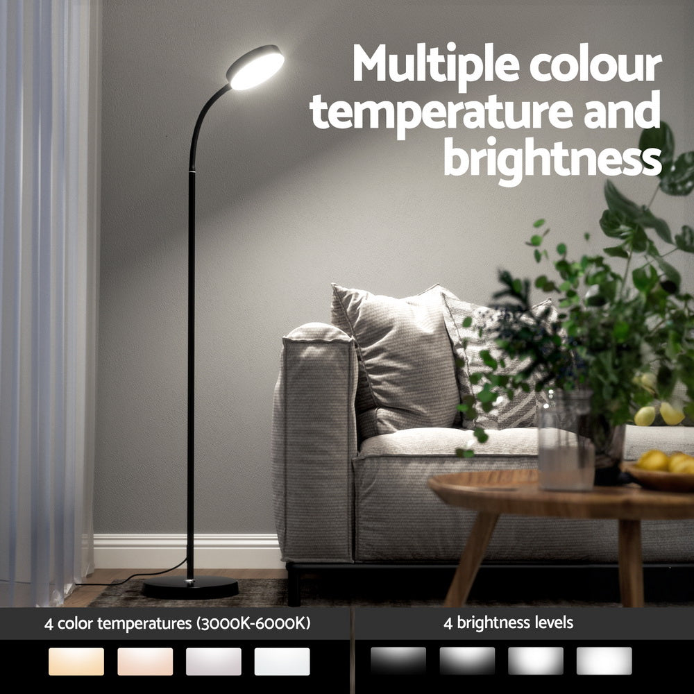 LED Floor Lamp Light Stand Adjustable Modern Reading Living Room Bedroom