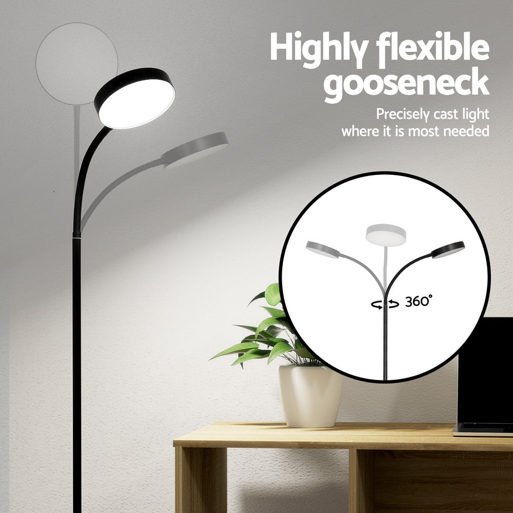 LED Floor Lamp Light Stand Adjustable Modern Reading Living Room Bedroom