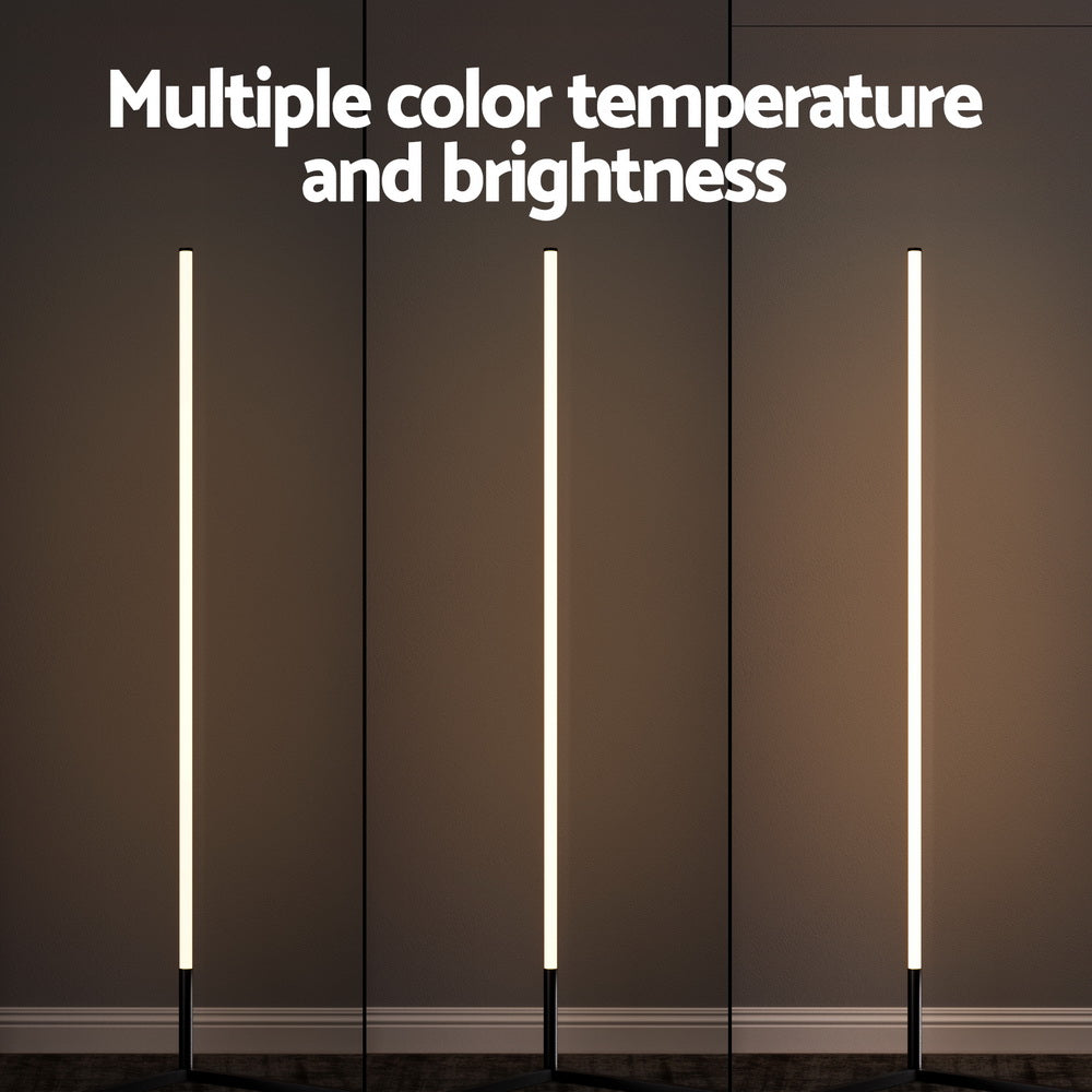 RGB LED Floor Lamp Corner Colour Light Stand Modern Living Room 150CM