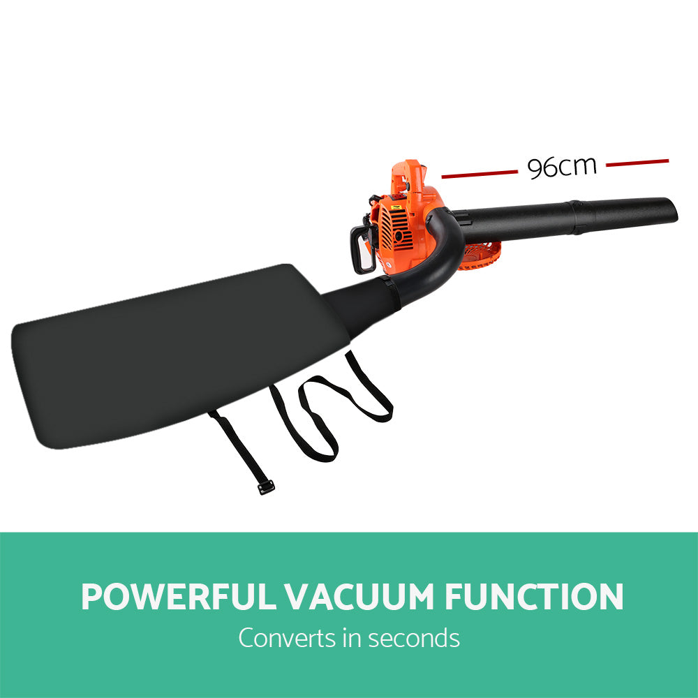 Petrol Blower and Vacuum 36CC - Orange & Black