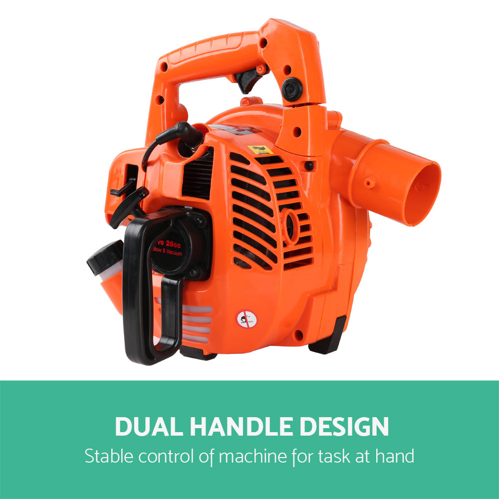 Petrol Blower and Vacuum 36CC - Orange & Black