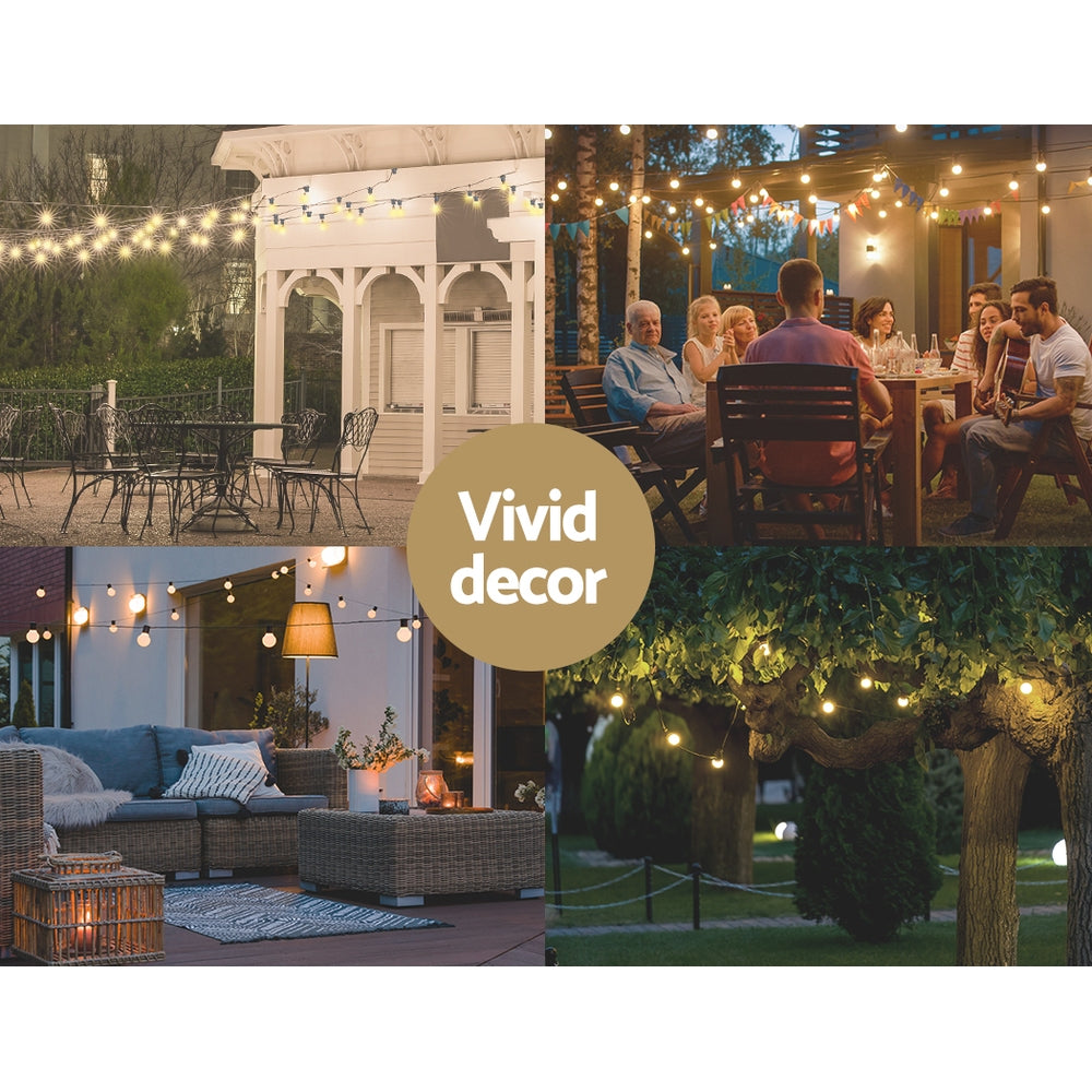Festoon Lights Christmas Fairy String Lights Outdoor Party 23M