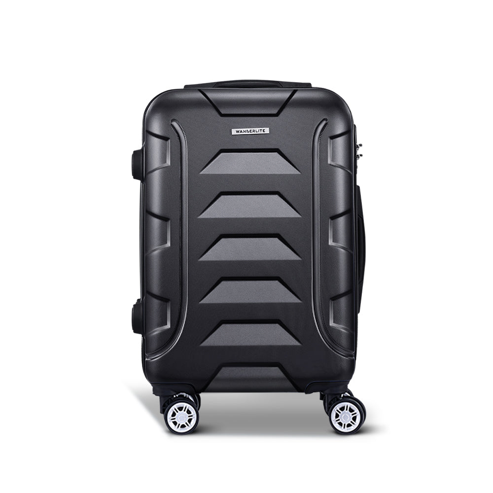 Luggage Travel Suitcase Set 20" Trolley Hard Case Strap Lightweight