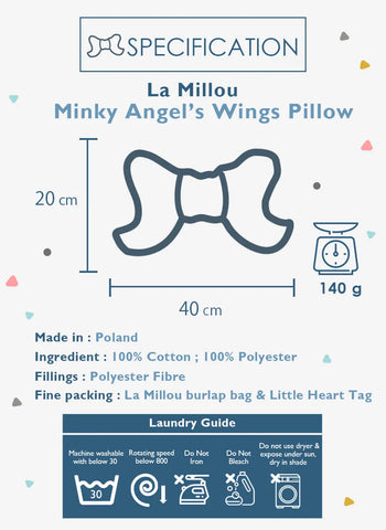 La Millou Angel’s Wings Head Support Pillow LA MILLOU ZOO