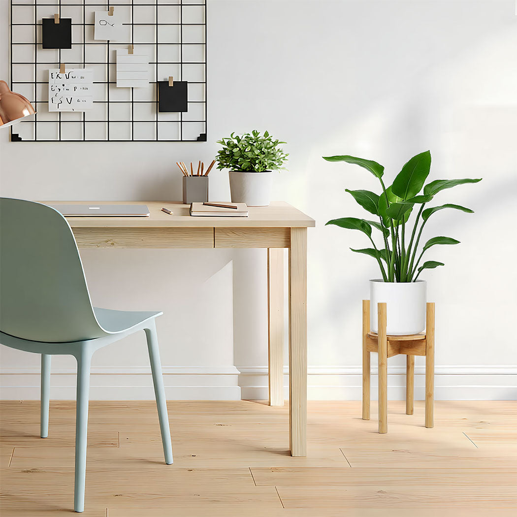 Levede Bamboo Adjustable Plant Stand Indoor Outdoor