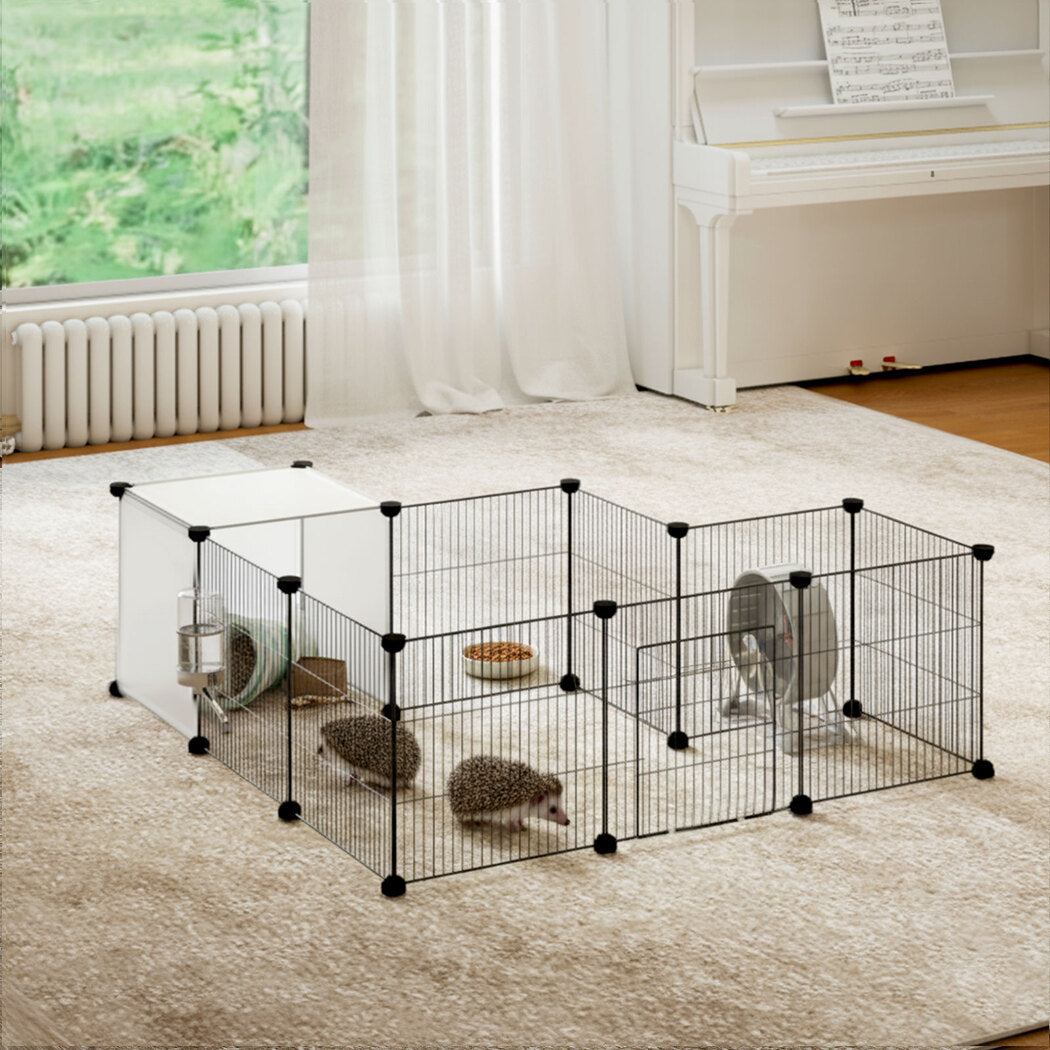 Pawz 14 Panels Hamster Playpen Puppy Small Pets Fence