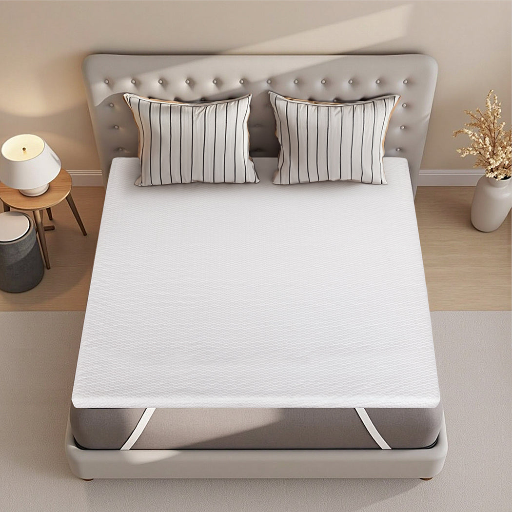 Dreamz Gel Memory Foam Mattress Topper Bed Cool Queen