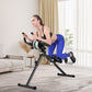 Centra Folding Ab Machine Roller Wheel Workout Mat