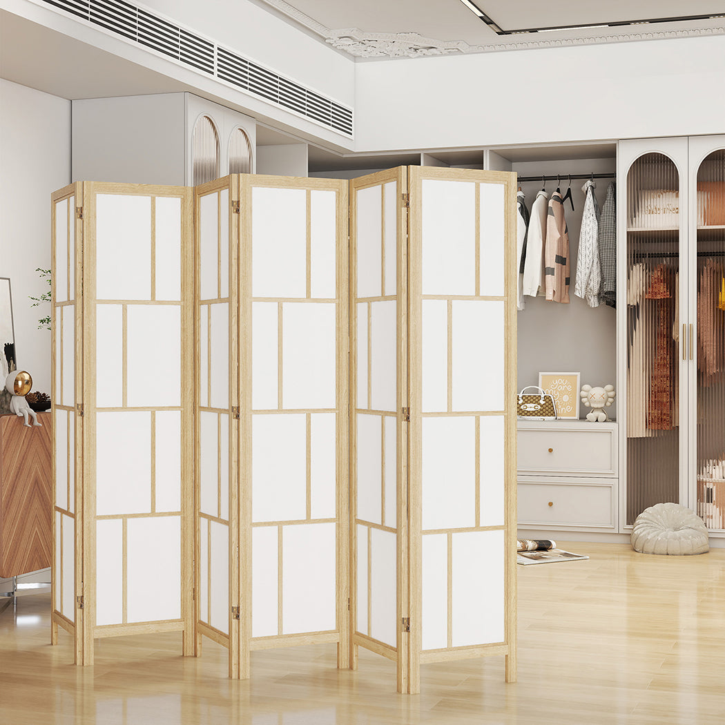 Levede 6 Panel Room Divider 170cm Freestanding Screen