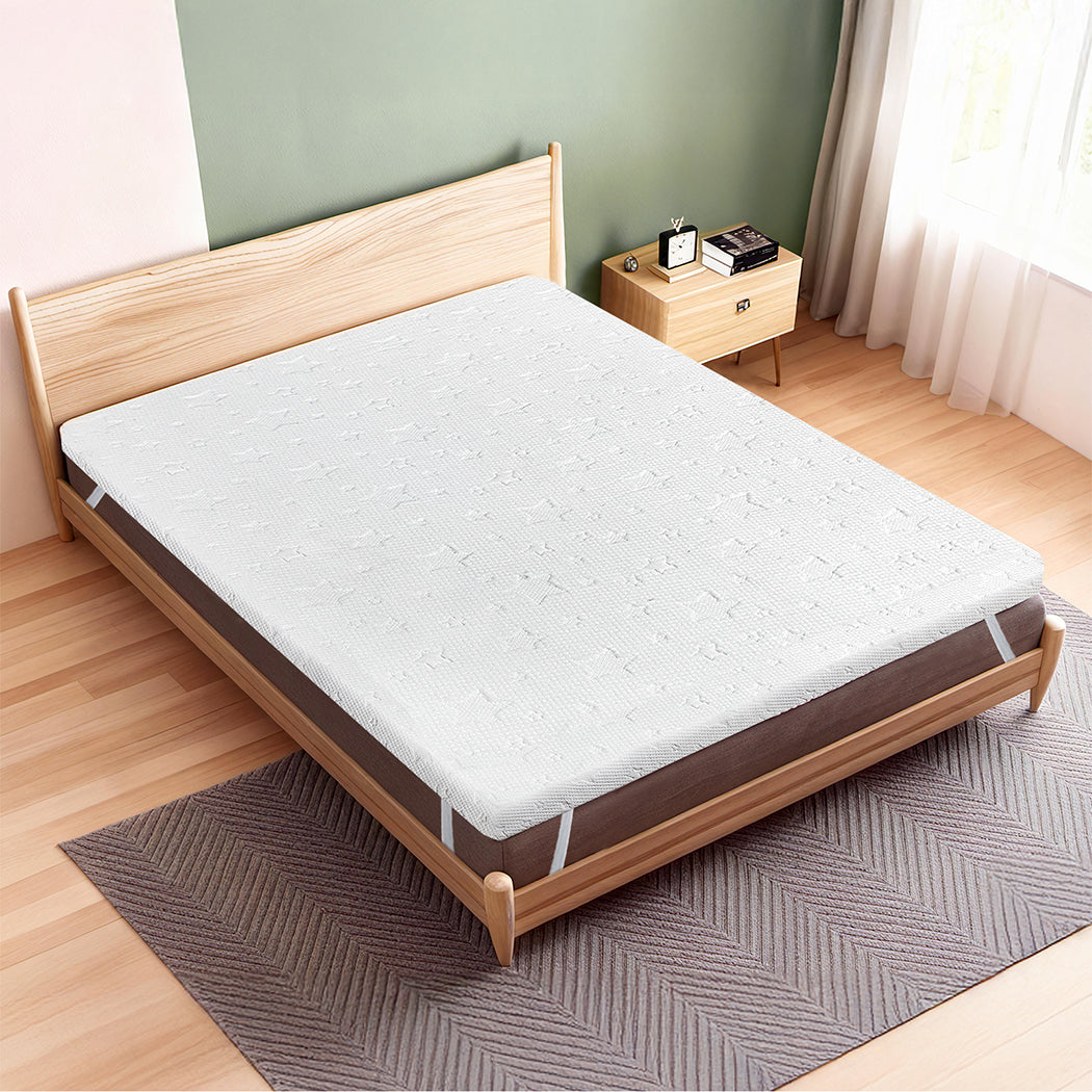 Dreamz Memory Foam Mattress Topper King Single 5cm