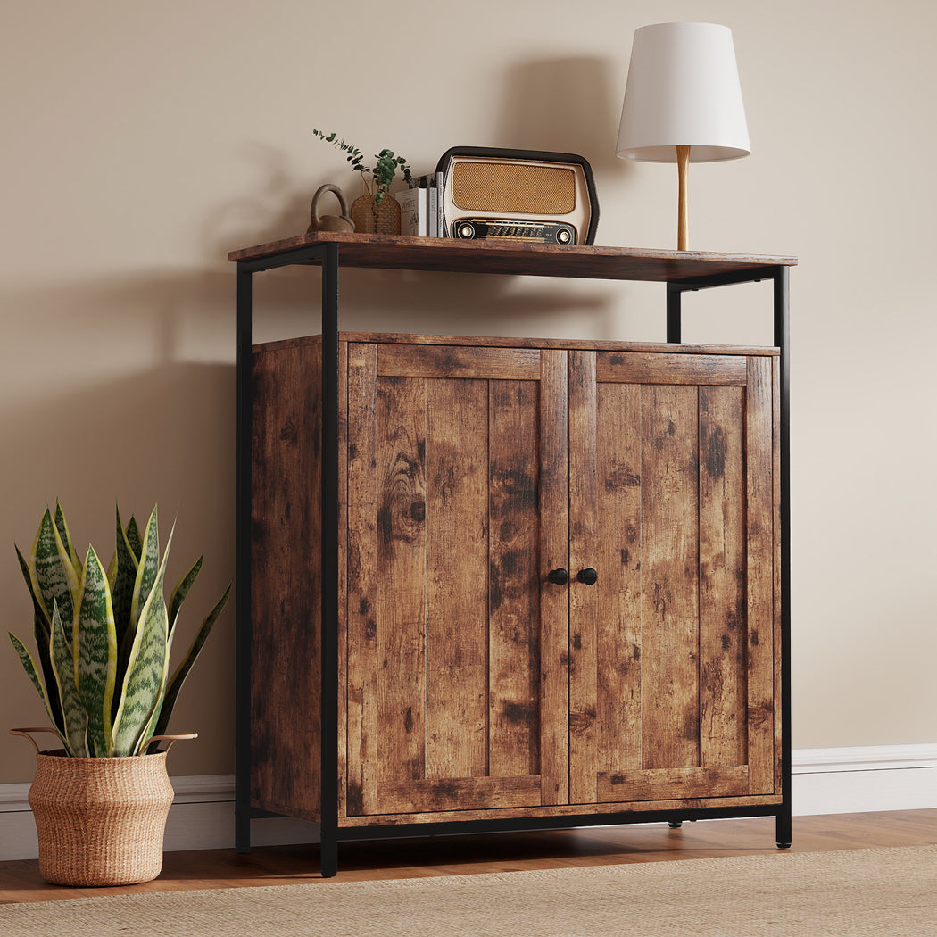 Levede Storage Cabinet Multipurpose Organiser Cupboard Adjustable Shelves