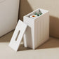 Levede Bathroom Storage Box Lid Slim Toilet Paper Storage Organiser Container