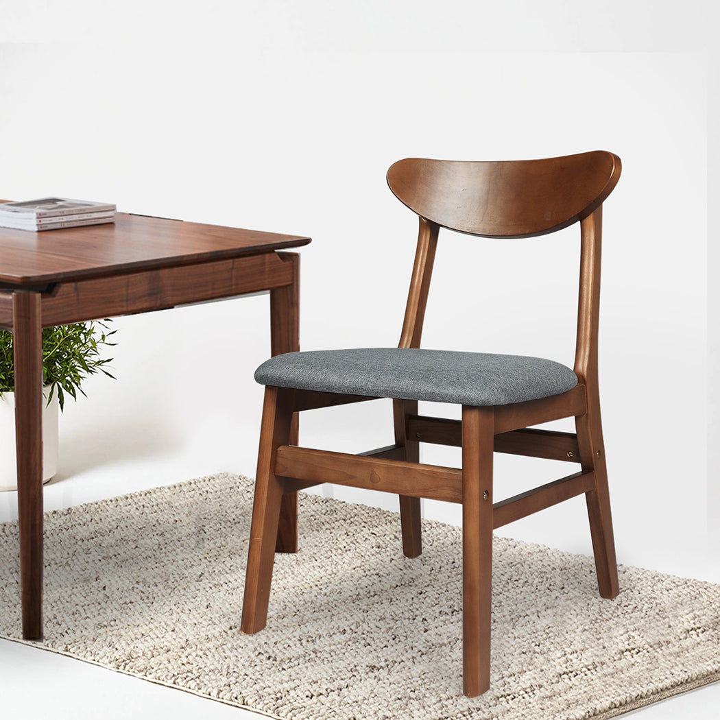 Levede 4xDining Chairs Kitchen Chair