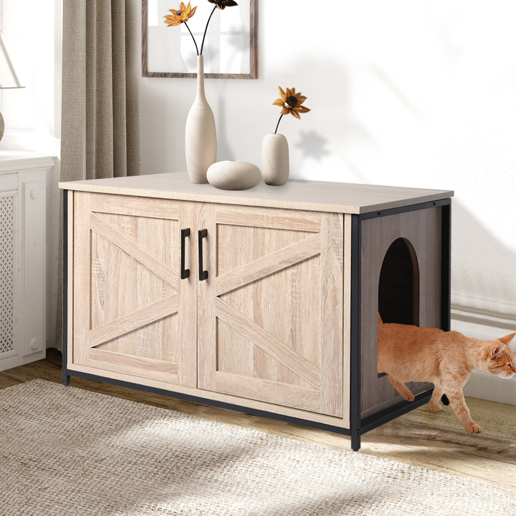 PaWz Enclosed Cat Litter Cabinet Box